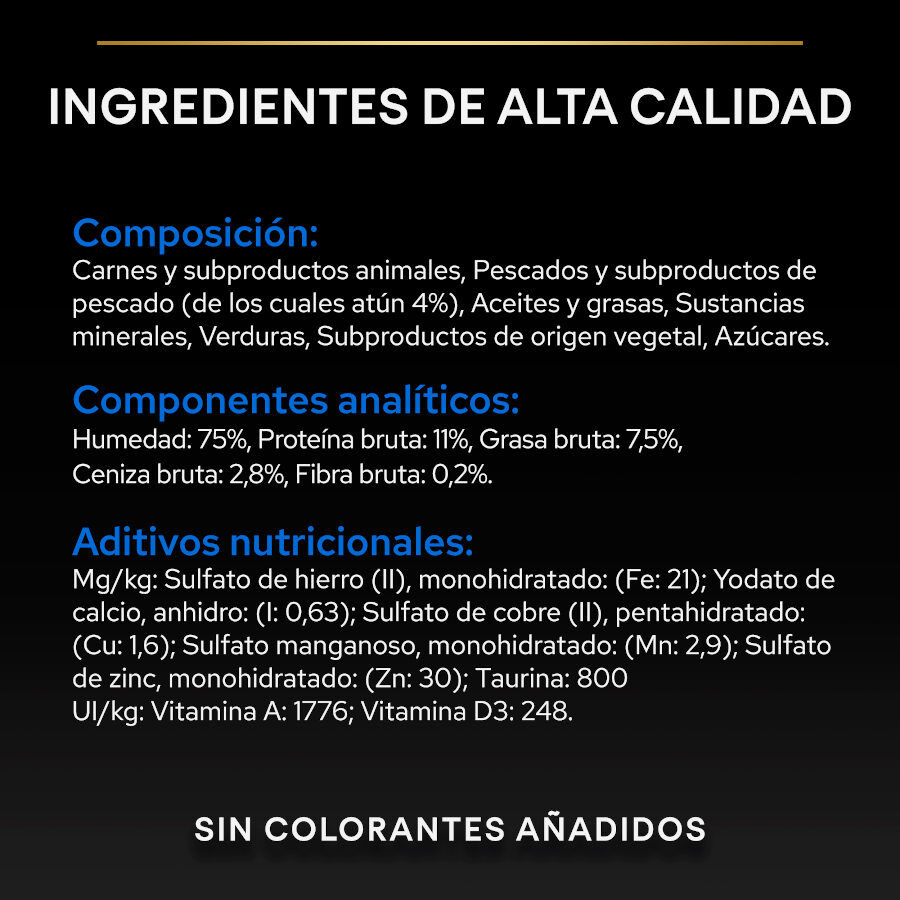 85 g Pro Plan Senior 7+ LONGEVIS Mousse con at&uacute;n para gatos, , large Imagen numero 5